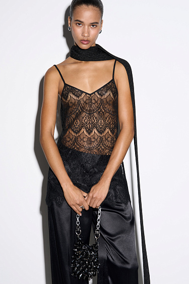 Кружевной топ