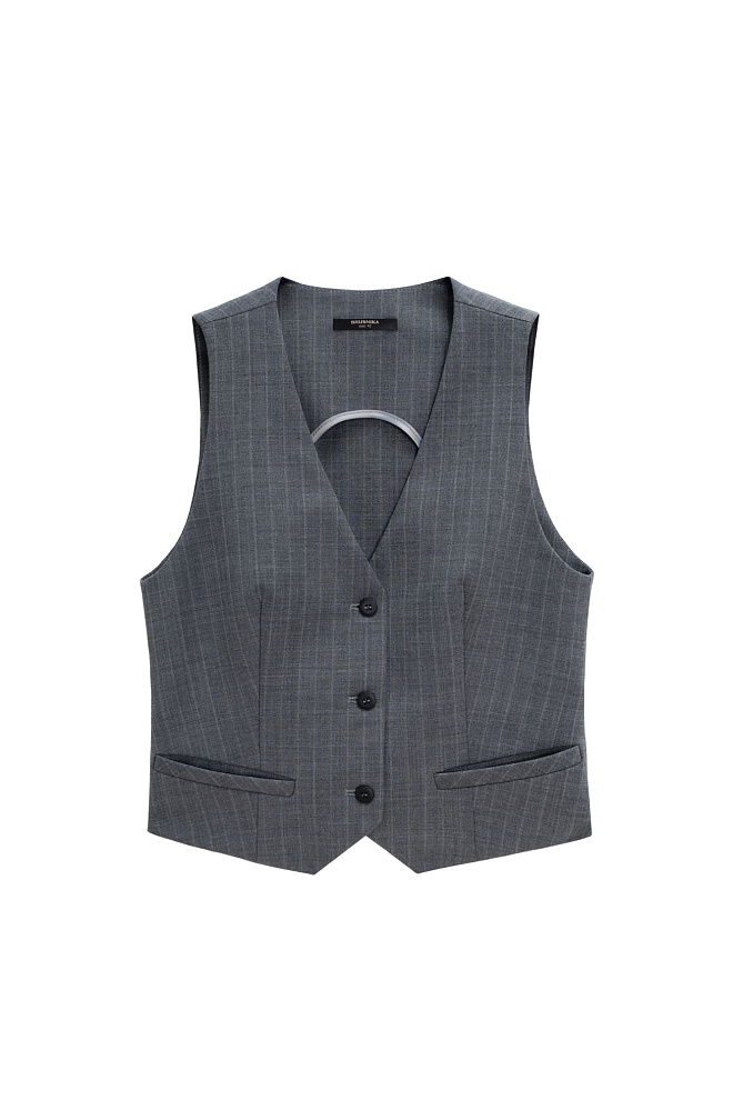 Классический жилет из шерсти