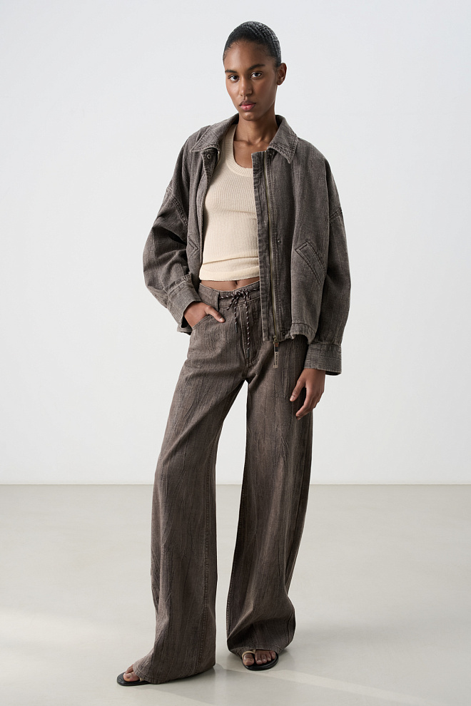 Куртка из 100% льна