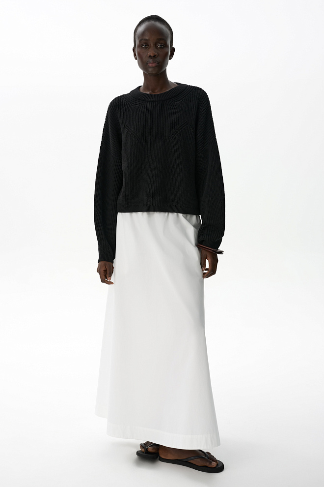 Юбка макси из 100% хлопка