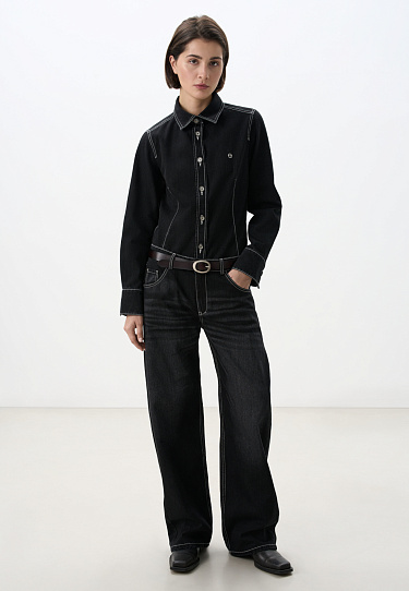 Классические джинсы из 100% хлопка