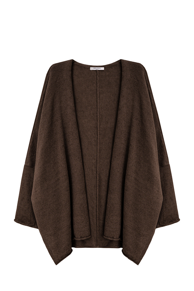 Свободный кардиган из 100% льна