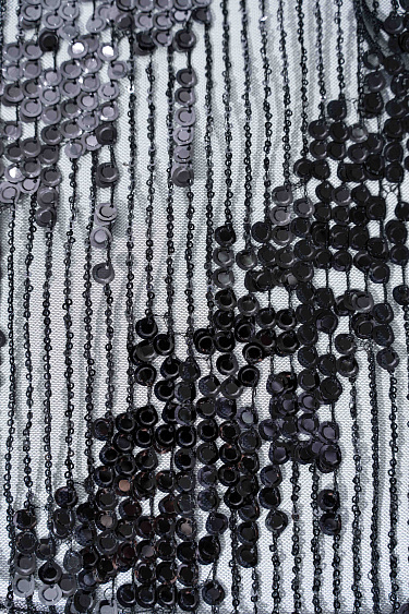 Платье макси с пайетками