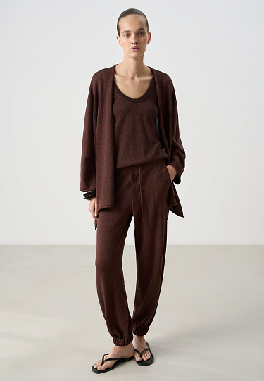 Кардиган-кимоно из хлопка