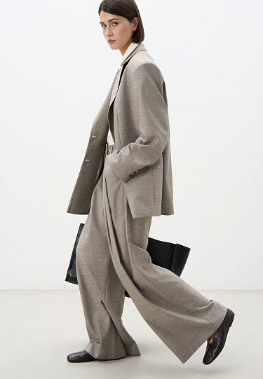 Жакет из фланели 