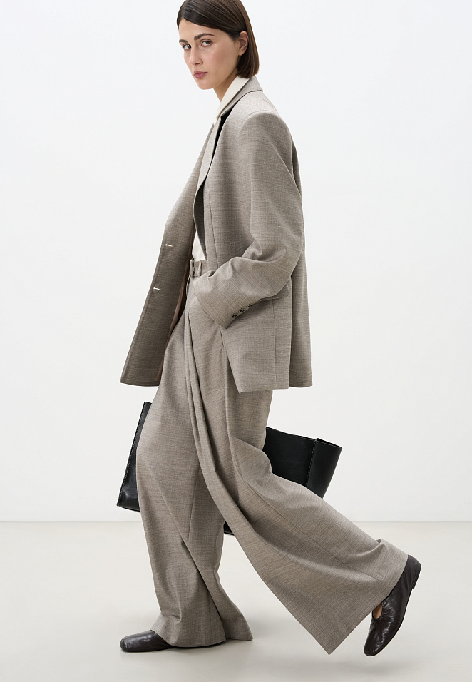 Жакет из фланели 