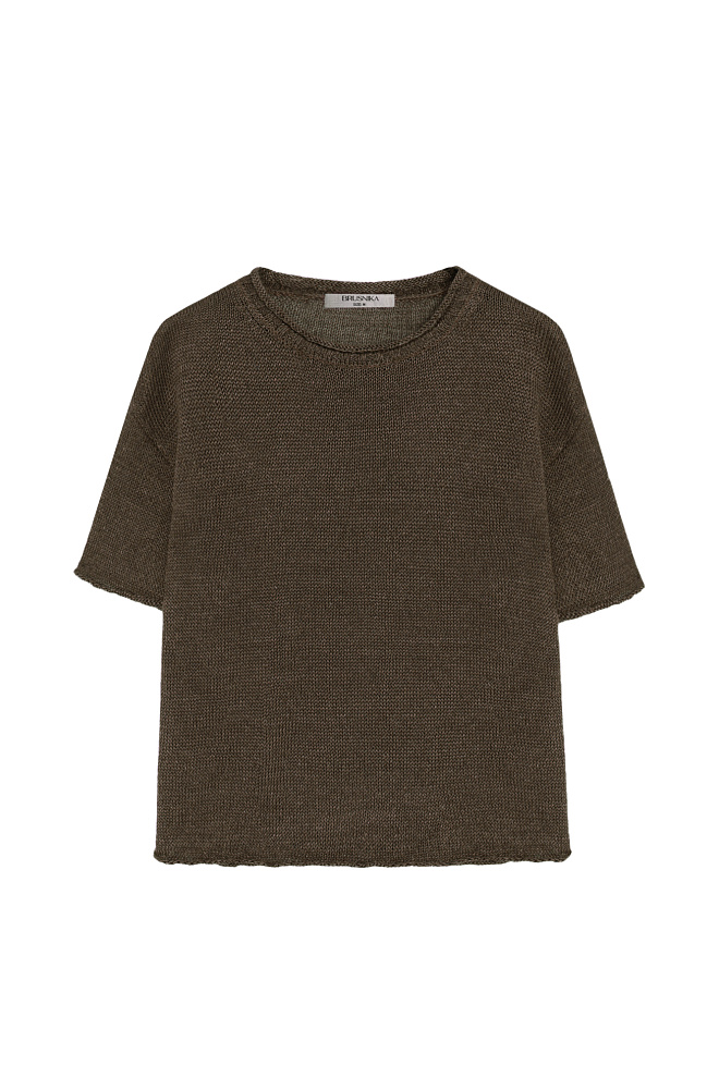 Футболка из 100% льна