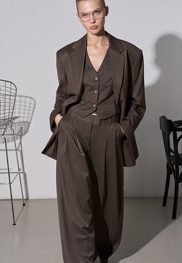 Жакет из фланели 