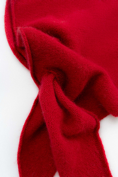 Косынка из пуха лисы