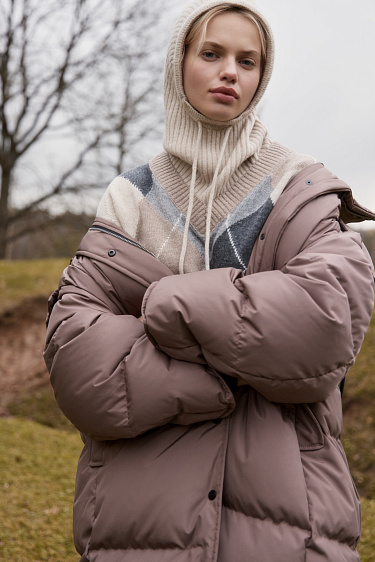 Балаклава из кашемира и шерсти