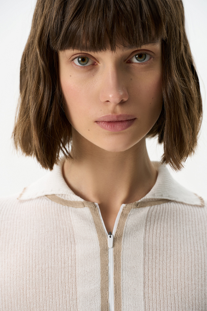 Трикотажное поло из 100% хлопка