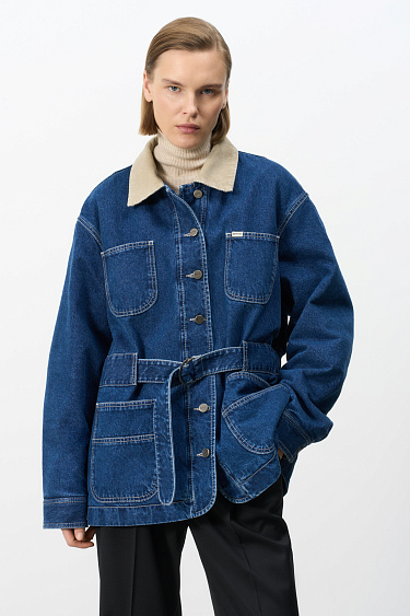 Джинсовая куртка из 100% хлопка 
