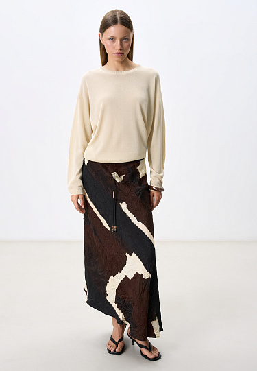 Лонгслив из тонкой вискозы