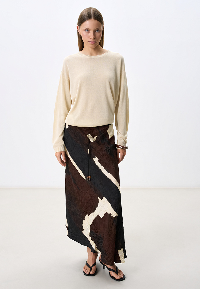 Лонгслив из тонкой вискозы