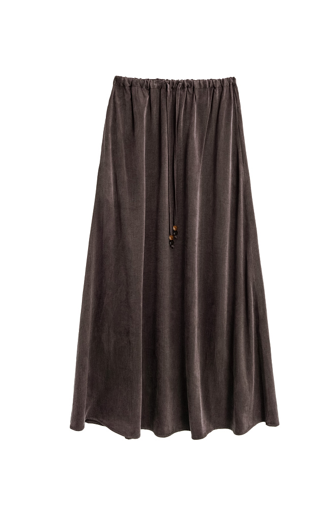 Юбка макси на кулиске из 100% вискозы