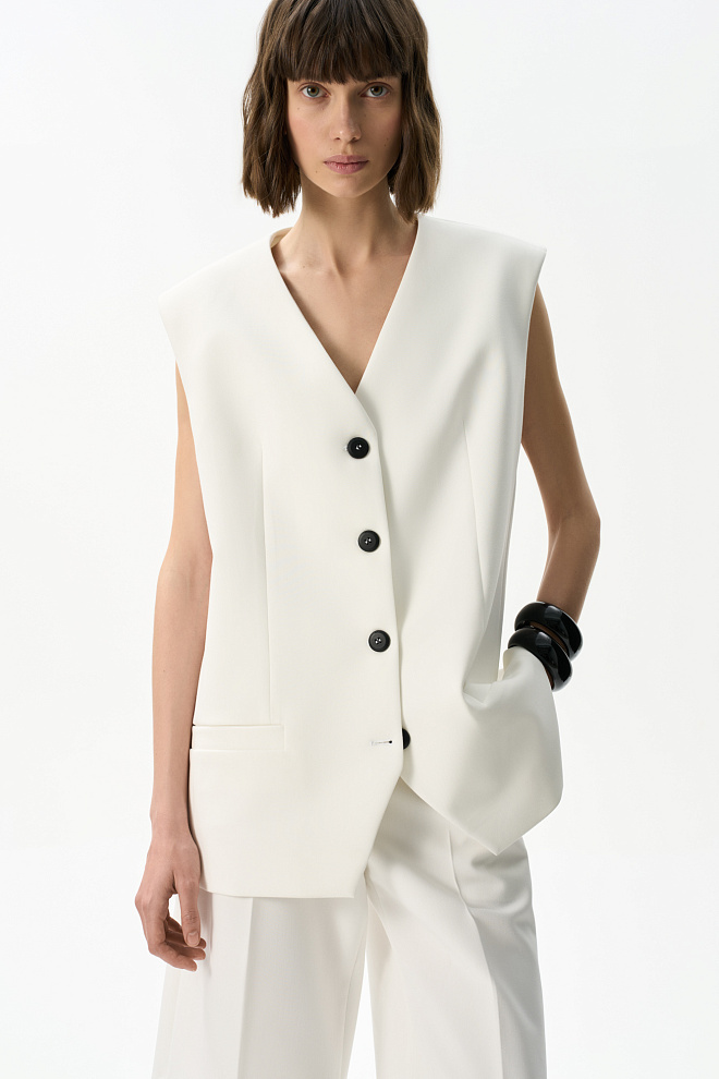 Жилет из поливискозы