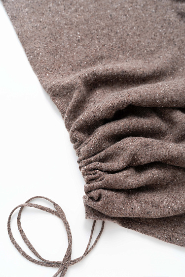 Трикотажный жилет на кулиске