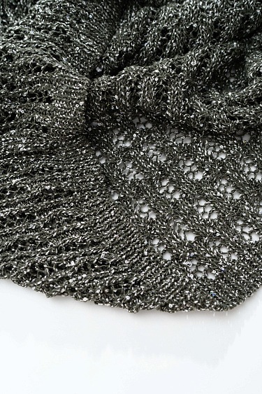 Ажурная юбка миди из хлопка