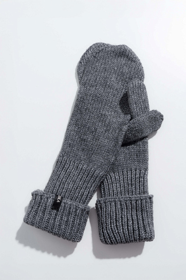 Варежки из шерсти альпака