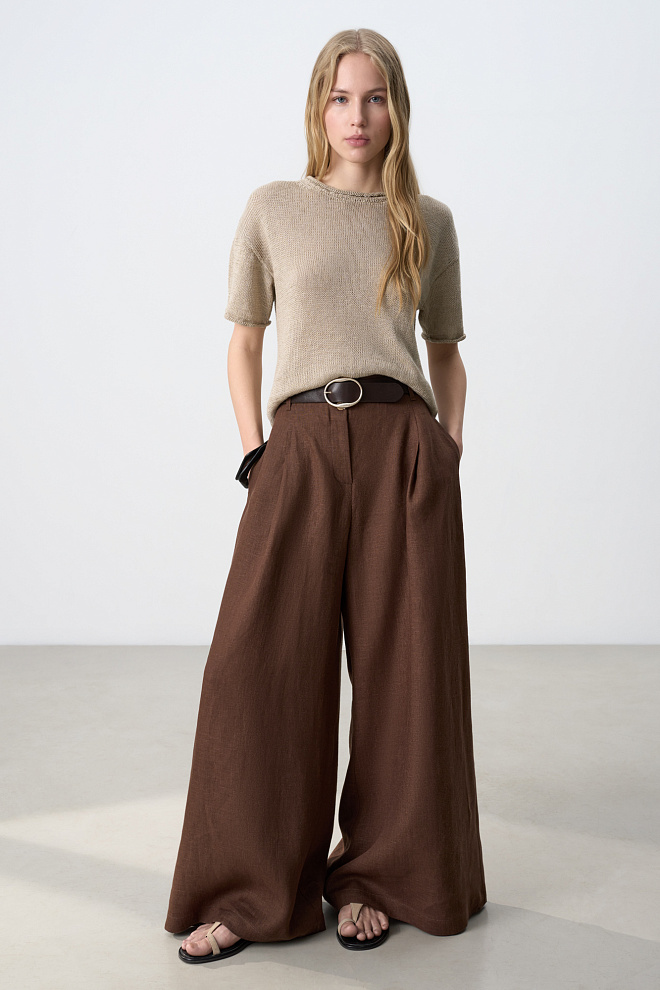 Футболка из 100% льна