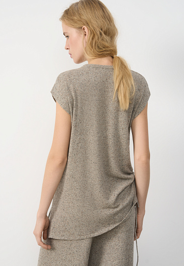 Трикотажный жилет на кулиске