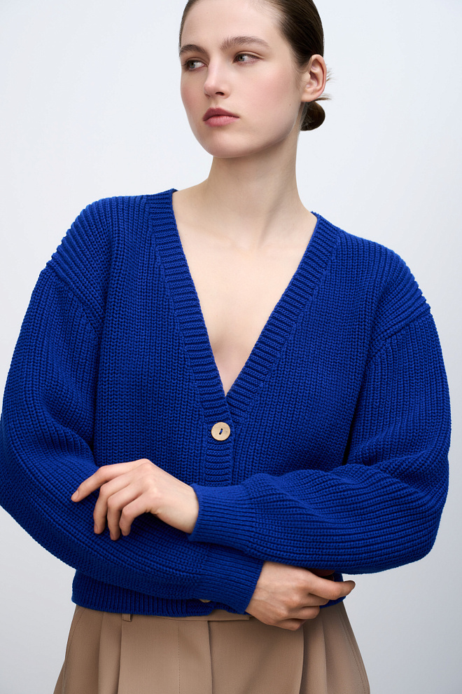 Кардиган из 100% хлопка