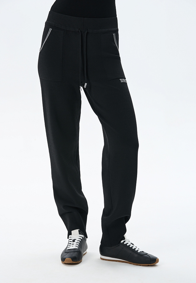 Брюки-джоггеры из вискозы