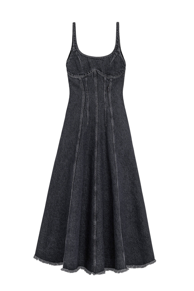 Джинсовое платье из 100% хлопка