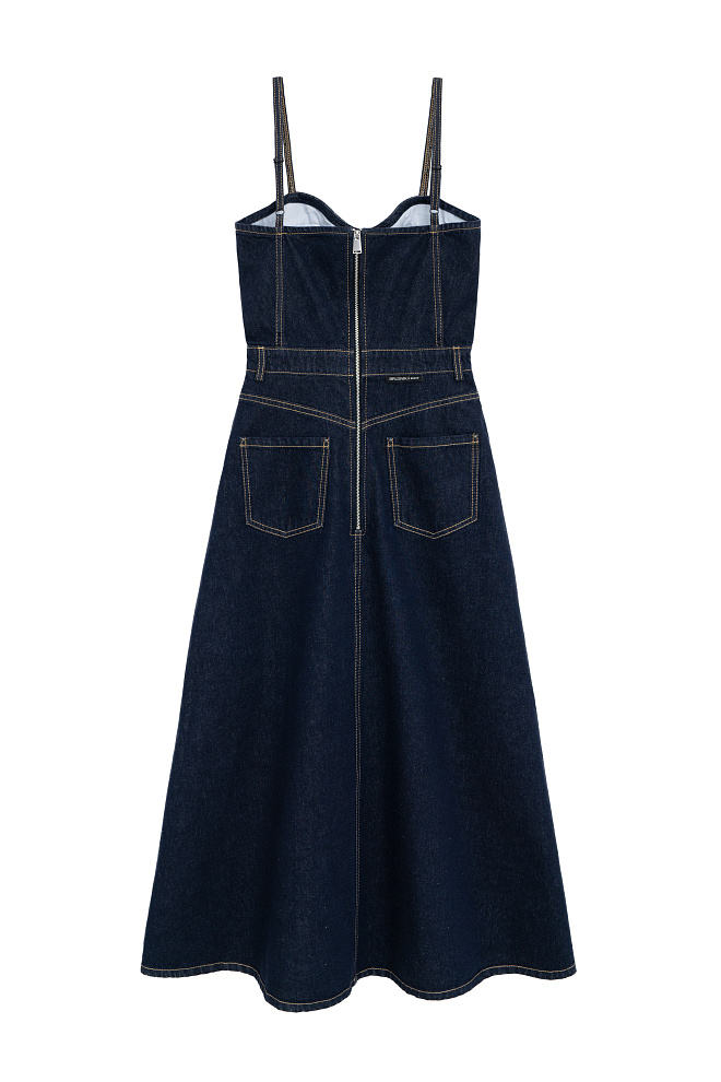 Джинсовый сарафан из 100% хлопка