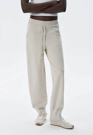 Брюки-джоггеры из вискозы