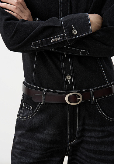 Классические джинсы из 100% хлопка