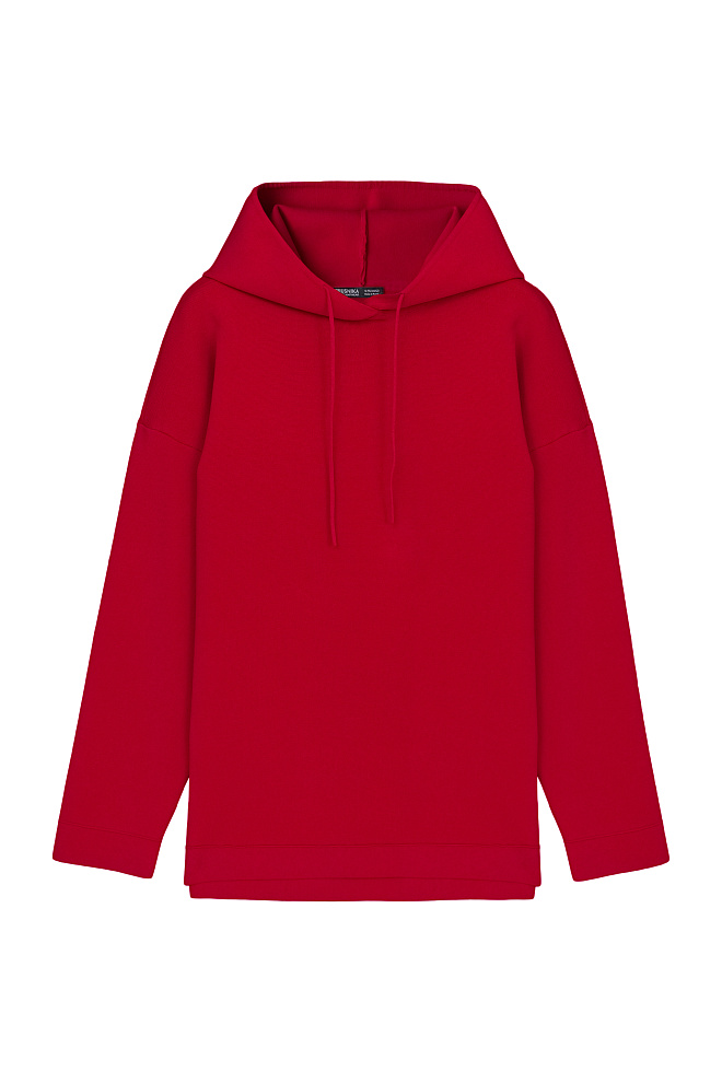 Худи с капюшоном из вискозы 