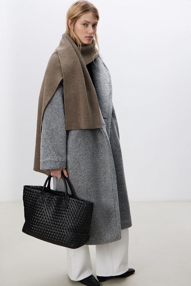 Шарф из шерсти альпака