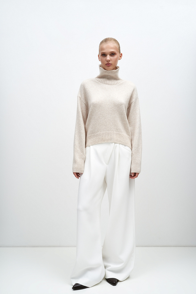 Джемпер из шерсти мериноса экстрафайн