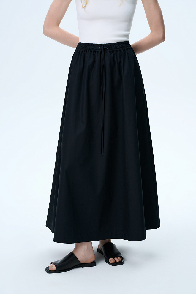 Юбка макси из 100% хлопка