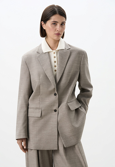 Жакет из фланели 