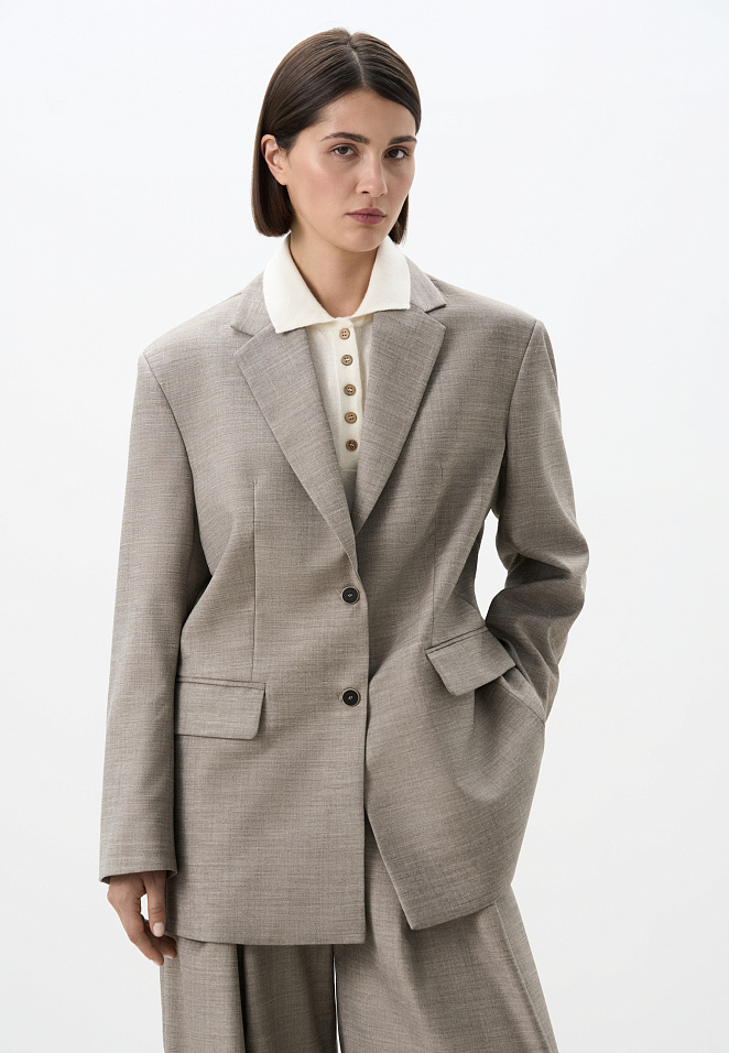 Жакет из фланели 