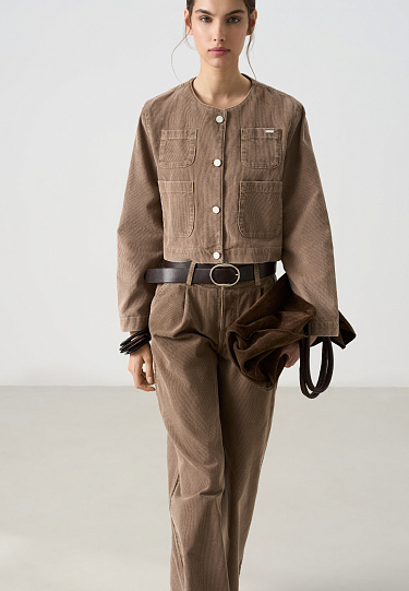 Вельветовый жакет