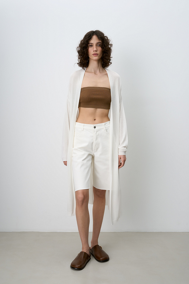 Длинный кардиган из вискозы