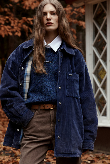 Объемный джемпер с добавлением кашемира