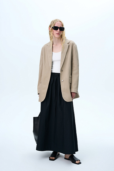 Юбка макси из 100% хлопка