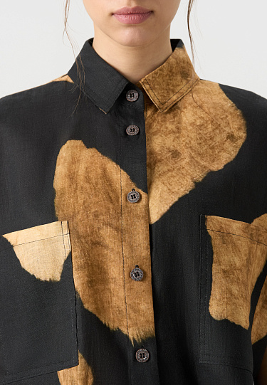 Костюм из 100% льна