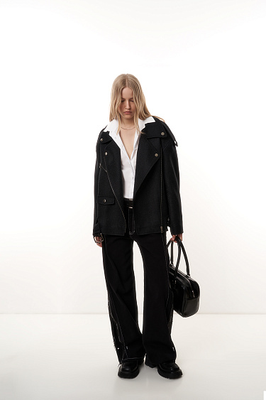 Жакет-косуха из шерсти