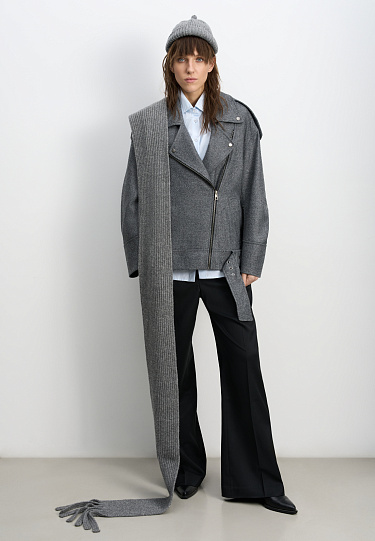 Жакет-косуха из шерсти