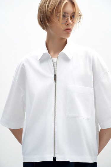 Рубашка на молнии