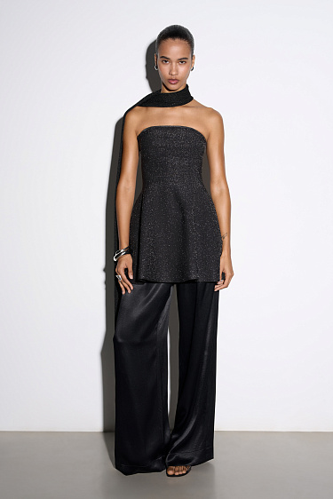 Корсет с люрексом