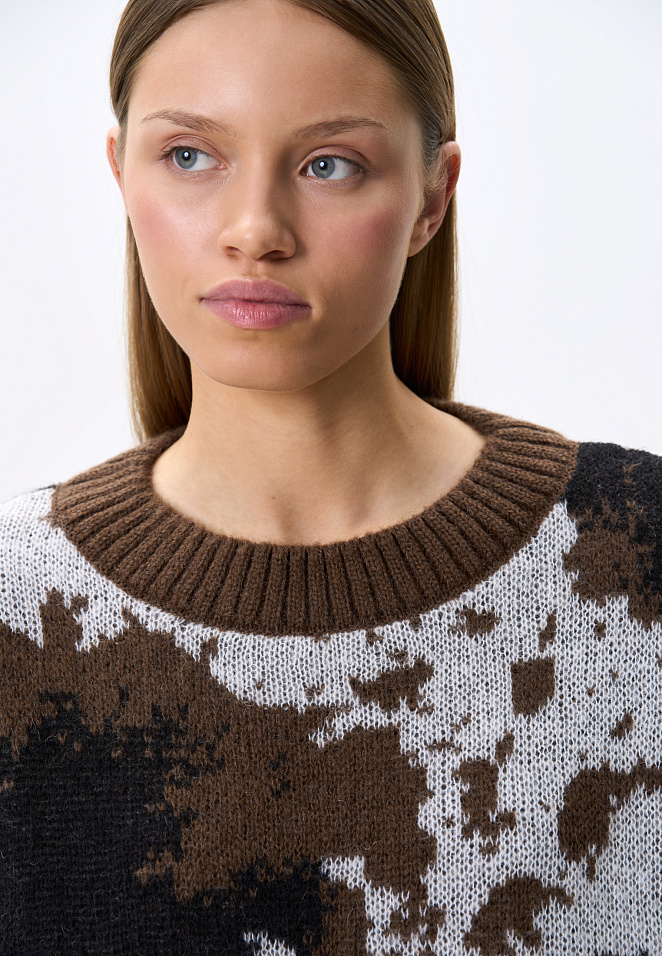 Трикотажный джемпер из шерсти