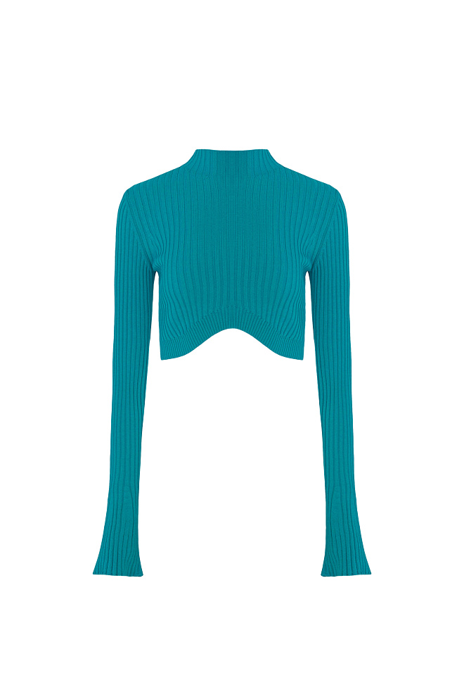 Трикотажный топ из вискозы