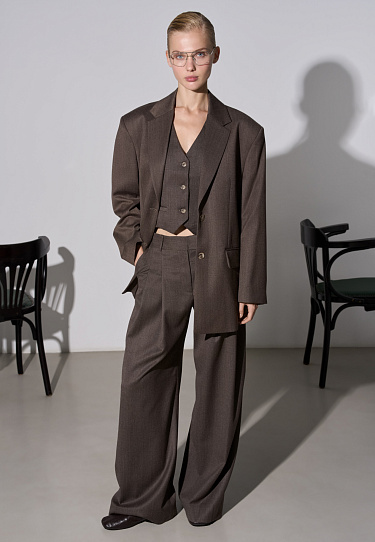 Жакет из фланели 