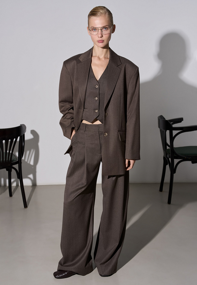 Жакет из фланели 